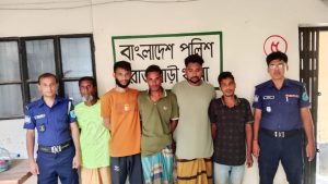 রাজবাড়ীতে ধর্ষণ চেষ্টা মামলার ২ আসামিসহ গ্রেপ্তার ৫